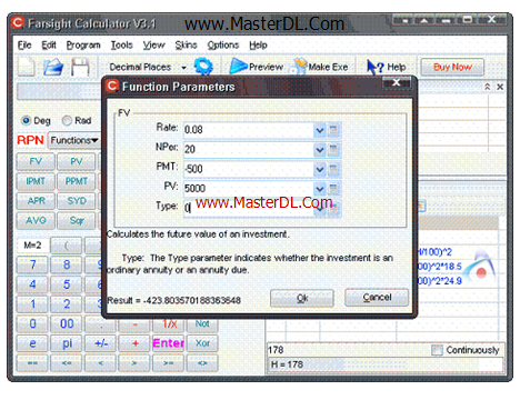دانلود بهترین نرم افزار ماشین حساب FarsightSoft Farsight Calculator 3.6