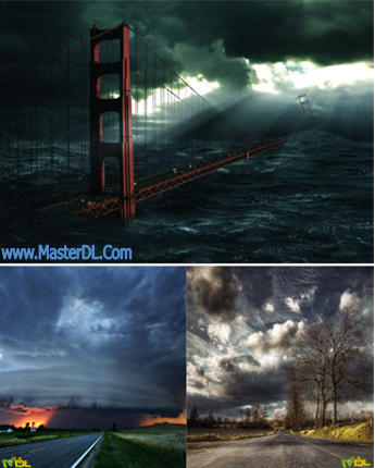 مجموعه عکس های بسیار زیبا از هوای طوفانی 