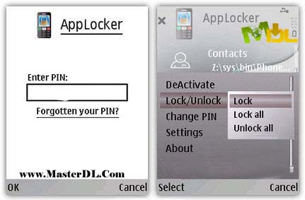 App Locker v1.00 - S60v3 - S60v5 (www.MasterDL.Com)