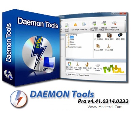 دانلود نرم افزار درایو مجازی DAEMON Tools Pro Advanced v4.41